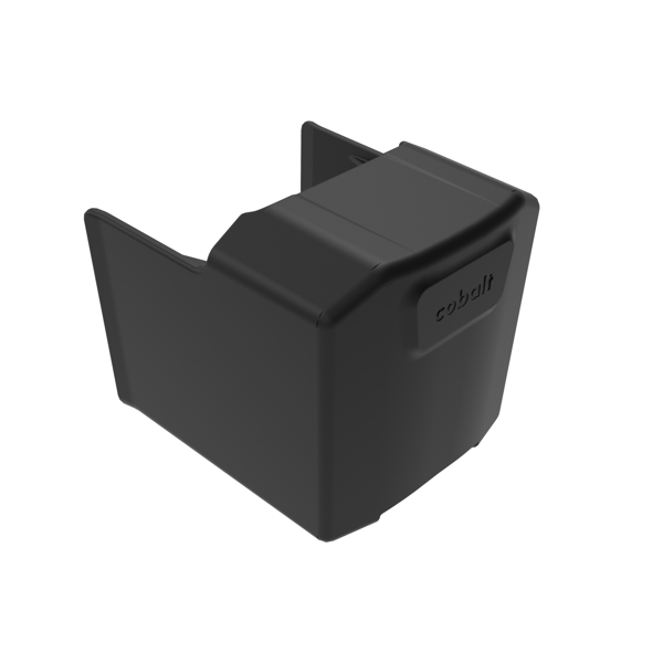 Cobalt Mounting-Rail End Cap (Black)